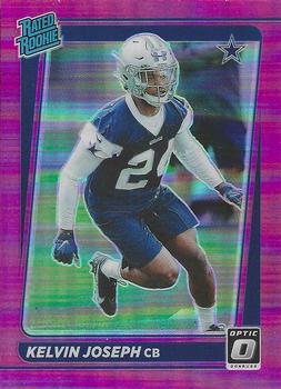 2021 Donruss - Optic Rated Rookie Preview Pink #P-310 Kelvin Joseph Front