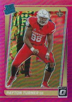 2021 Donruss - Optic Rated Rookie Preview Pink #P-342 Payton Turner Front