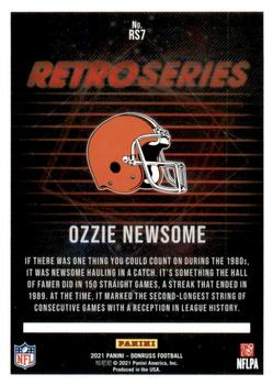 2021 Donruss - Retro Series #RS7 Ozzie Newsome Back