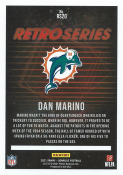 2021 Donruss - Retro Series #RS20 Dan Marino Back