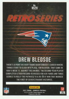 2021 Donruss - Retro Series #RS29 Drew Bledsoe Back