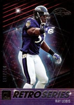 2021 Donruss - Retro Series Holo #RS2 Ray Lewis Front