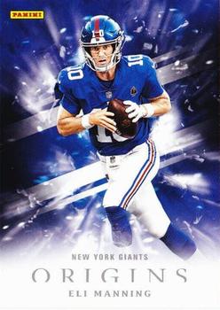 2018 Panini Origins New York Giants SGA #NYG 4 Eli Manning Front