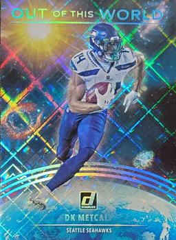 2021 Donruss - Out of this World Cosmic #OTW-DKM DK Metcalf Front