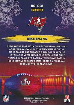 2021 Donruss - Road to the Super Bowl Conference Championship #CC1 Mike Evans Back