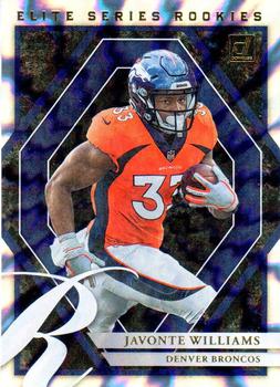 2021 Donruss - Elite Series Rookies #ESR-JWI Javonte Williams Front