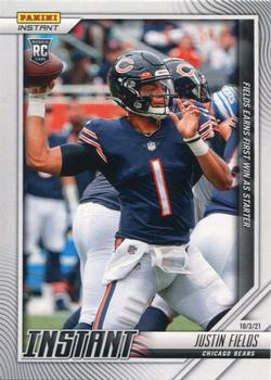 2021 Panini Instant NFL #44 Justin Fields Front
