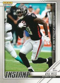 2021 Panini Instant NFL #75 Kyle Pitts Front