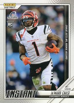 2021 Panini Instant NFL #187 Ja'Marr Chase Front