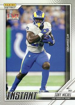 2021 Panini Instant NFL #227 Sony Michel Front