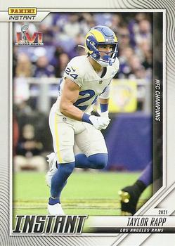 2021 Panini Instant NFL #246 Taylor Rapp Front