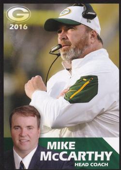 2016 Green Bay Packers Police - Nicolet Wealth Management #2 Mike McCarthy Front