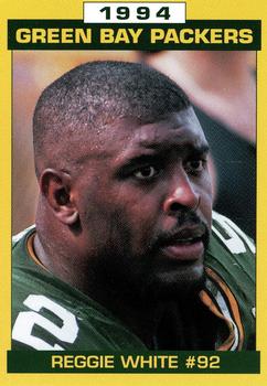 1994 Green Bay Packers Police - Oneida Police Department #4 Reggie White Front