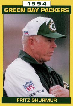 1994 Green Bay Packers Police - Oneida Police Department #6 Fritz Shurmur Front