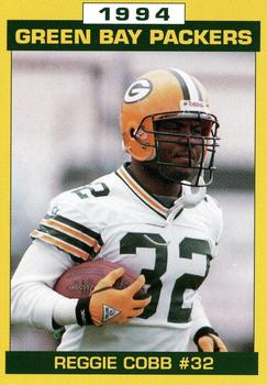 1994 Green Bay Packers Police - Oneida Police Department #10 Reggie Cobb Front