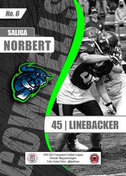 2021 HFN #6 Saliga Norbert Back