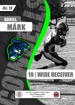2021 HFN #18 Daniel Mark Back