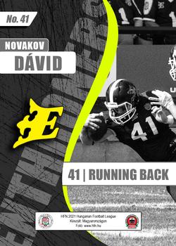 2021 HFN #41 Novakov David Back