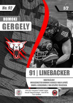 2021 HFN #92 Homoki Gergely Back