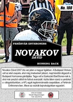 2021 HFN #188 Novakov David Back