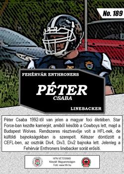 2021 HFN #189 Peter Csaba Back