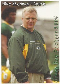2004 Green Bay Packers Police - Fond du Lac County Sheriff's Office #1 Mike Sherman Front