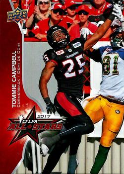 2017 Upper Deck CFLPA All-Stars #AS-23 Tommie Campbell Front