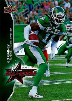 2017 Upper Deck CFLPA All-Stars #AS-25 Ed Gainey Front