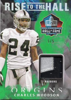 2021 Panini Origins - Rise to the Hall Green #RH-CW Charles Woodson Front