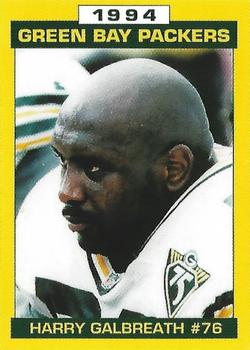 1994 Green Bay Packers Police - Horicon Police Department, John Deere Horicon Works #12 Harry Galbreath Front
