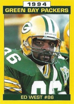 1994 Green Bay Packers Police - Horicon Police Department, John Deere Horicon Works #14 Ed West Front
