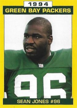 1994 Green Bay Packers Police - Horicon Police Department, John Deere Horicon Works #15 Sean Jones Front