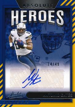 2021 Panini Absolute - Absolute Heroes Autographs #AH4 Antonio Gates Front