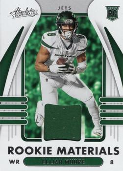 2021 Panini Absolute - Absolute Rookie Materials #ARM-EMO Elijah Moore Front