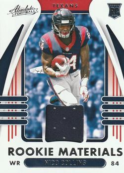 2021 Panini Absolute - Absolute Rookie Materials #ARM-NCO Nico Collins Front