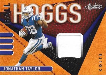 2021 Panini Absolute - Ball Hoggs #BH13 Jonathan Taylor Front