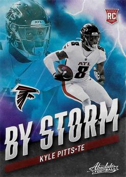 2021 Panini Absolute - By Storm #BST-4 Kyle Pitts Front