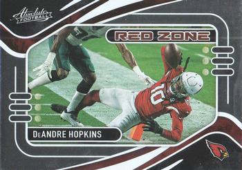 2021 Panini Absolute - Red Zone #RZ10 DeAndre Hopkins Front