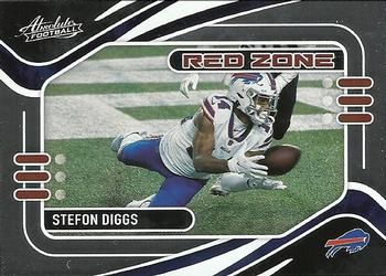 2021 Panini Absolute - Red Zone #RZ11 Stefon Diggs Front