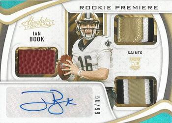 2021 Panini Absolute - Rookie Premiere Materials Autographs Spectrum #237 Ian Book Front
