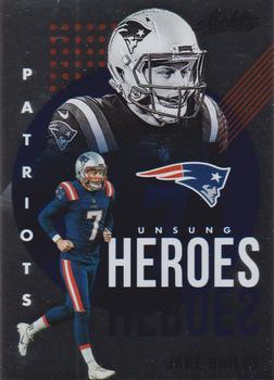 2021 Panini Absolute - Unsung Heroes #UH4 Jake Bailey Front
