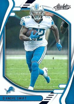 2021 Panini Absolute - Blue #9 D'Andre Swift Front