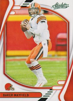 2021 Panini Absolute - Green #45 Baker Mayfield Front