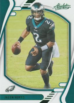 2021 Panini Absolute - Green #76 Jalen Hurts Front