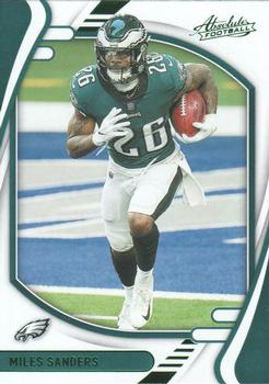 2021 Panini Absolute - Green #78 Miles Sanders Front