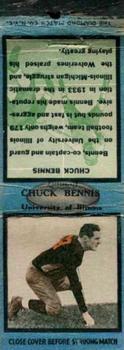 1934 Diamond Matchbook Covers #NNO Chuck Bennis Front