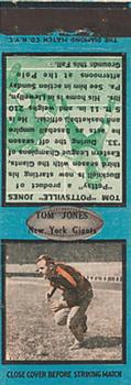 1934 Diamond Matchbook Covers #NNO Tom Jones Front