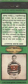 1934 Diamond Matchbook Covers #NNO John McNally Front
