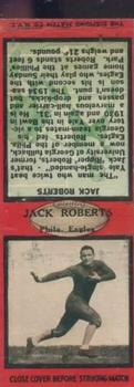 1934 Diamond Matchbook Covers #NNO Jack Roberts Front