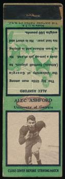 1935 Diamond Matchbook Covers #NNO Alec Ashford Front